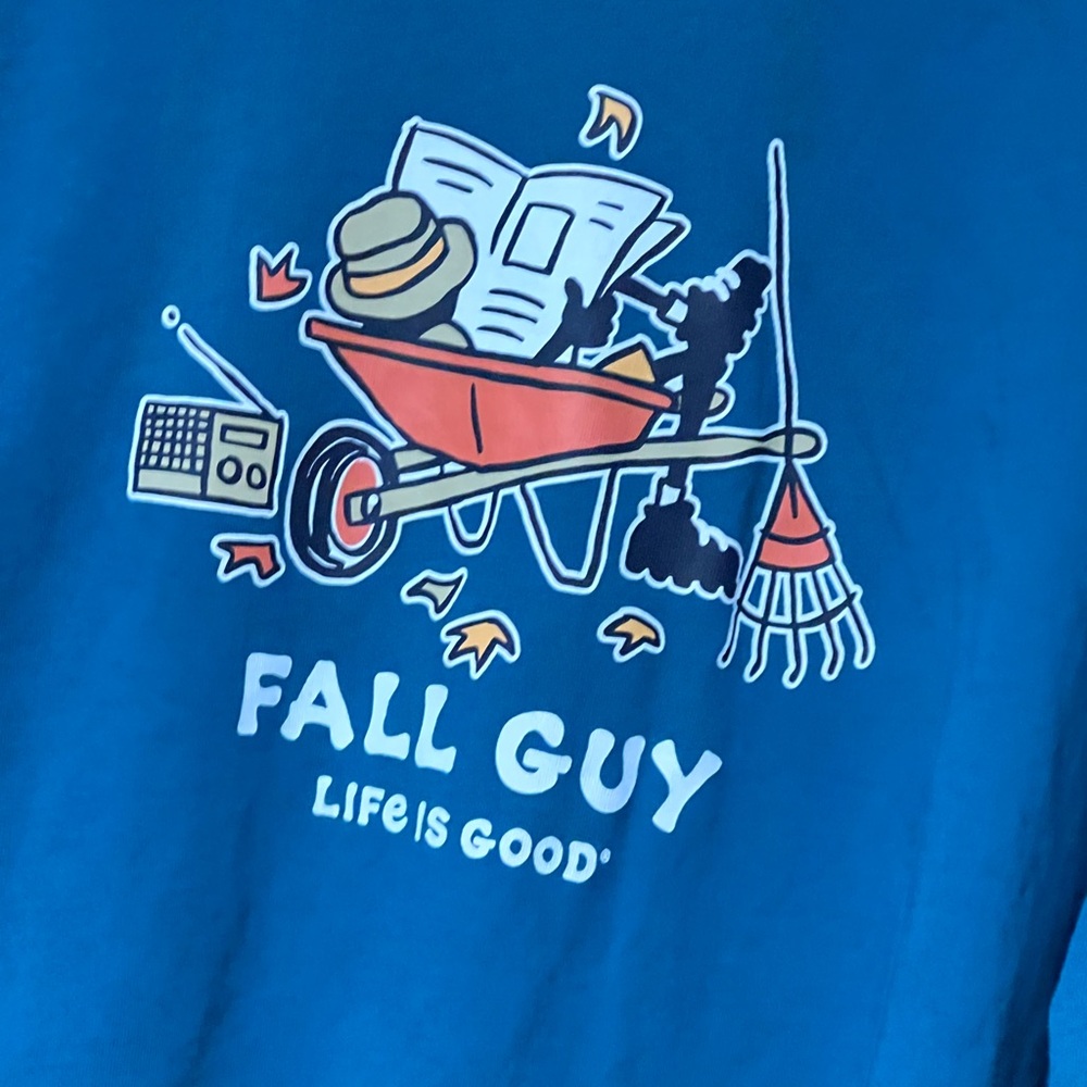Mens life is good T-shirt size XL - Picture 2 of 4